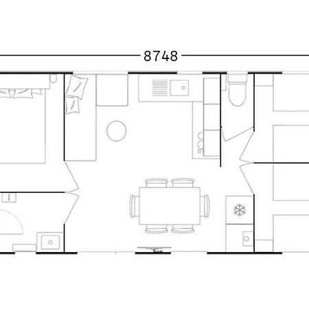 Mobil Confortable Avec Terrasse A - Api-1-52-1092