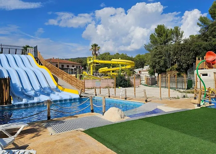 Kemping Mobil Confortable Avec Terrasse A - Api-1-52-1092 *